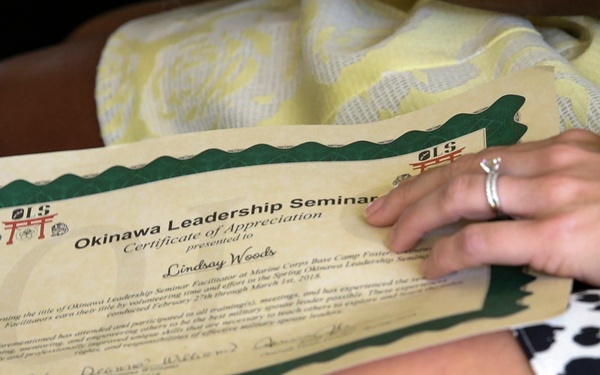 Spouses of military members graduate OLS