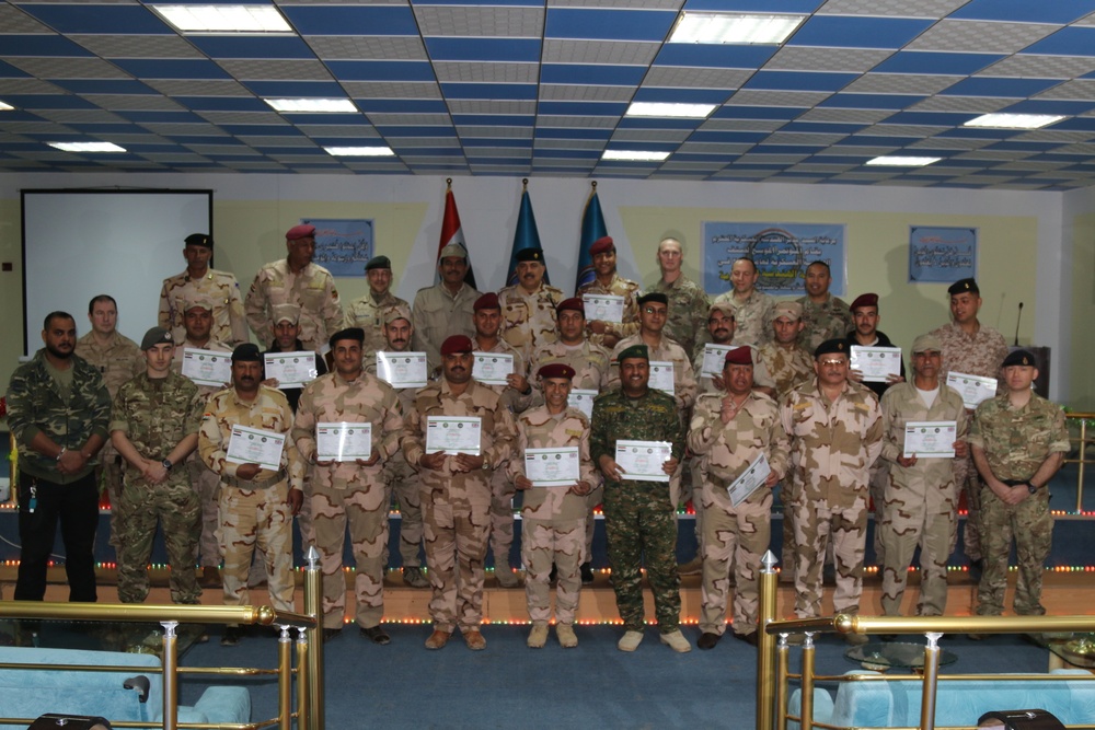 139th RSG Iraqi Security Forces Engineer School Commander Key Leader Engagement