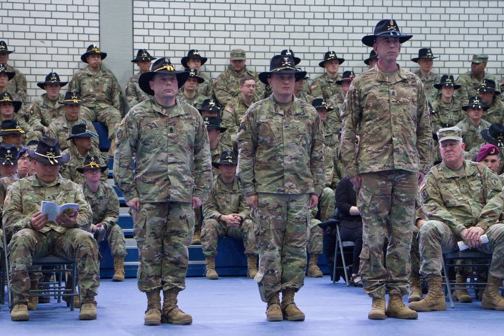 2d Cavalry Regiment welcomes new command sergeant major