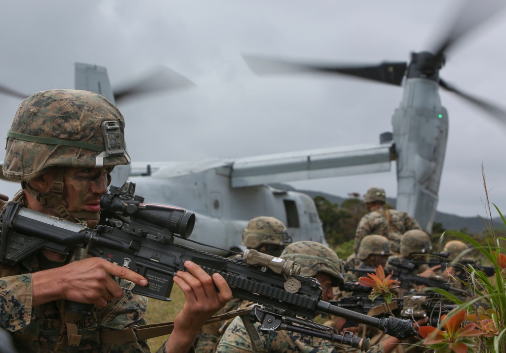 2/8 Marines participate in patrol exercise