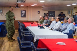 Bonhomme Richard Hosts Ambassadors, Regional Military Leaders While in Manila