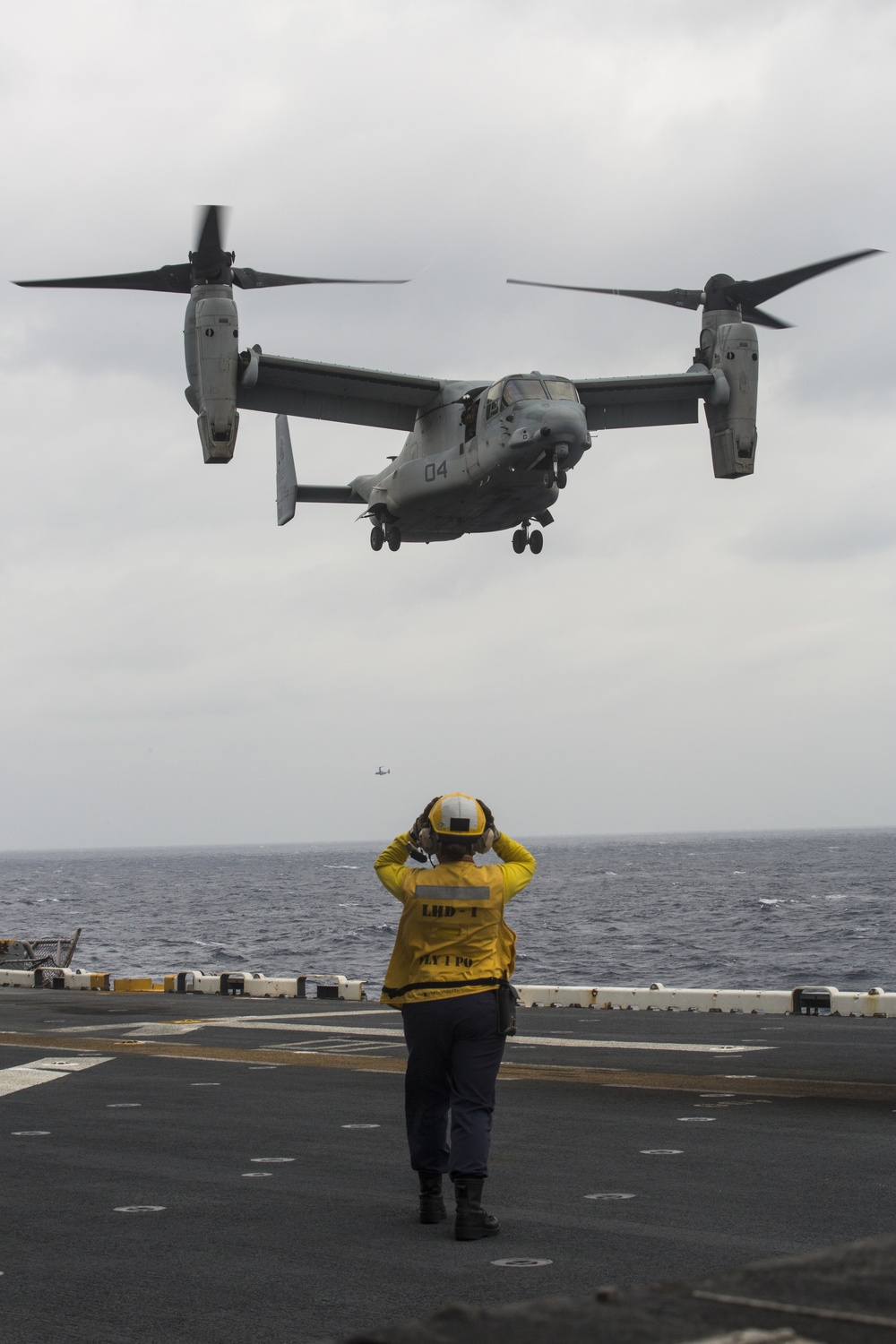 DVIDS - Images - 31st MEU CO, XO, board USS Wasp [Image 2 of 3]