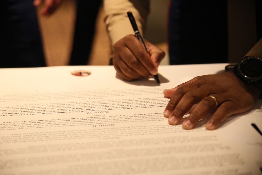 Gray Beards Sign Newly Created 8412 Constitution