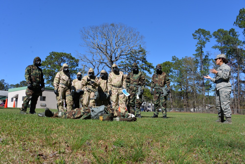 CBRN Training - 165th Airlift Wing