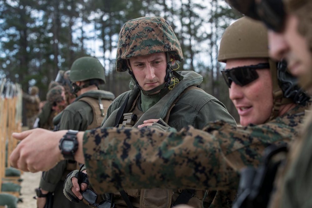 U.S. Marines With HMLA-269 Participate In Aircraft Egress Training
