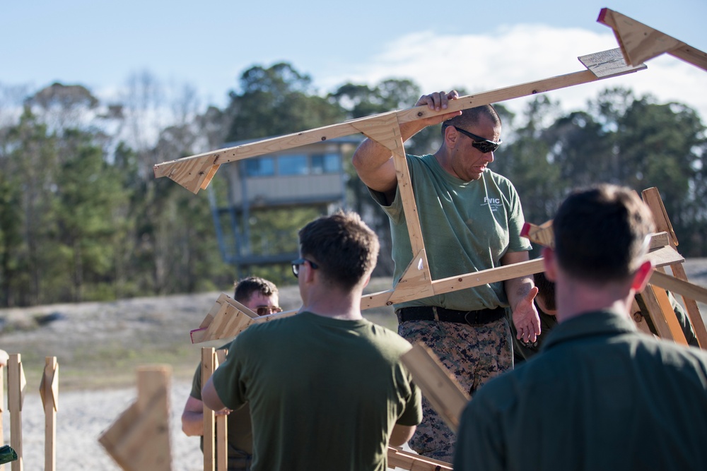 U.S. Marines With HMLA-269 Participate In Aircraft Egress Training