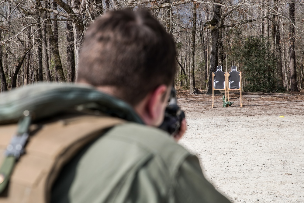 U.S. Marines With HMLA-269 Participate In Aircraft Egress Training