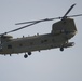 CH-47 Chinook Helicopter Traffic Pattern Training Flight