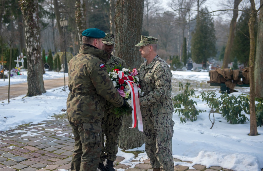 Naval Support Facility Redzikowo Hosts Polish Army