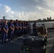 Coast Guard Cutter Hamilton (WMSL-753) conducts press conference on drug offload