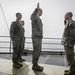 Fox Company Staff Noncommissioned Officer Reenlists at Sea