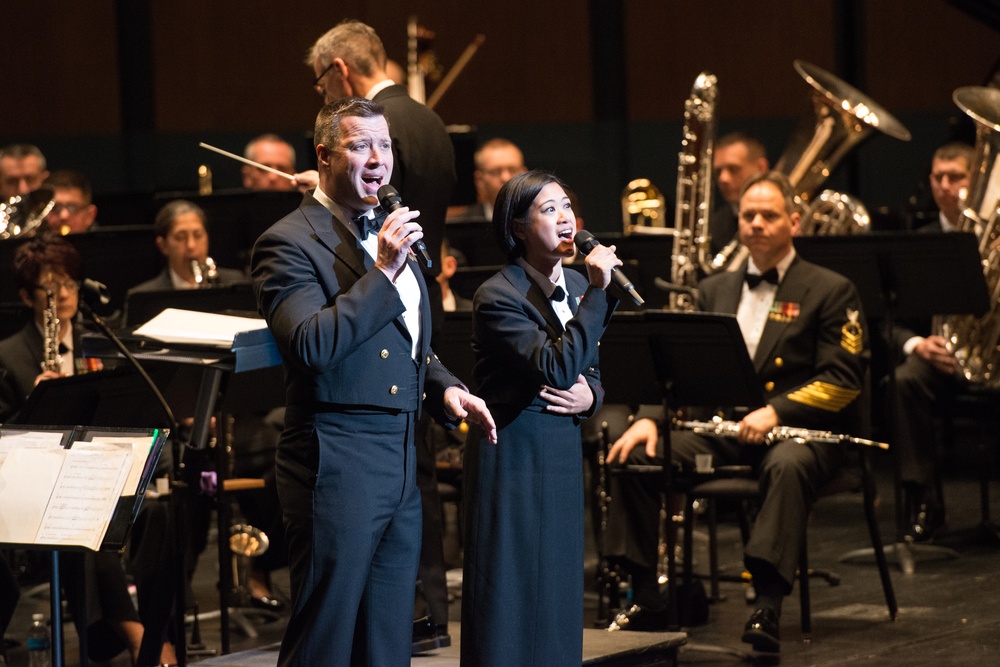 Navy Band visits Manhattan