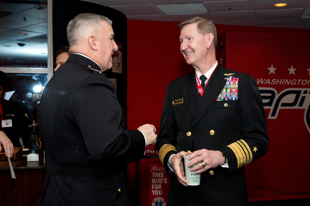 Washington Capitals 16th Annual Salute to Military Night