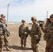 Commanding Generals arrive on ground to view CSTX 78-18-03 progress