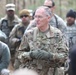 Commanding Generals arrive on ground to view CSTX 78-18-03 progress