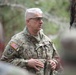 U.S. Army Reserve Command Sgt. Maj. Lawrence Arnold speaks to Soldiers