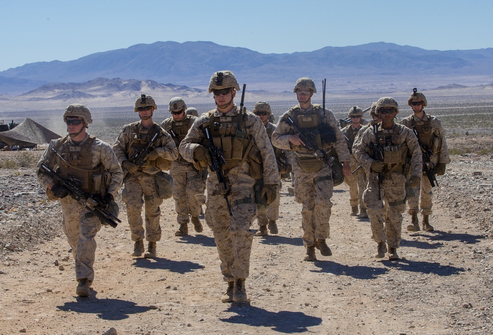 Marines with 3/4 conduct Range 400