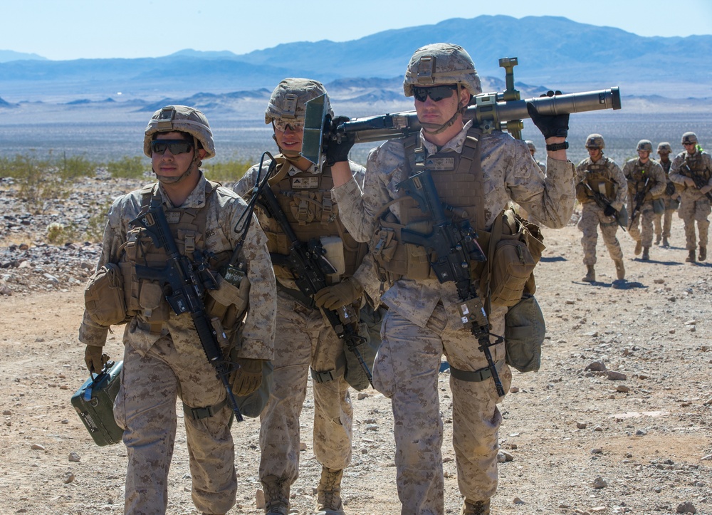 Marines with 3/4 conduct Range 400