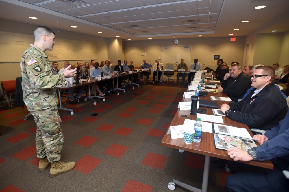 Emergency managers hold water management tabletop exercise