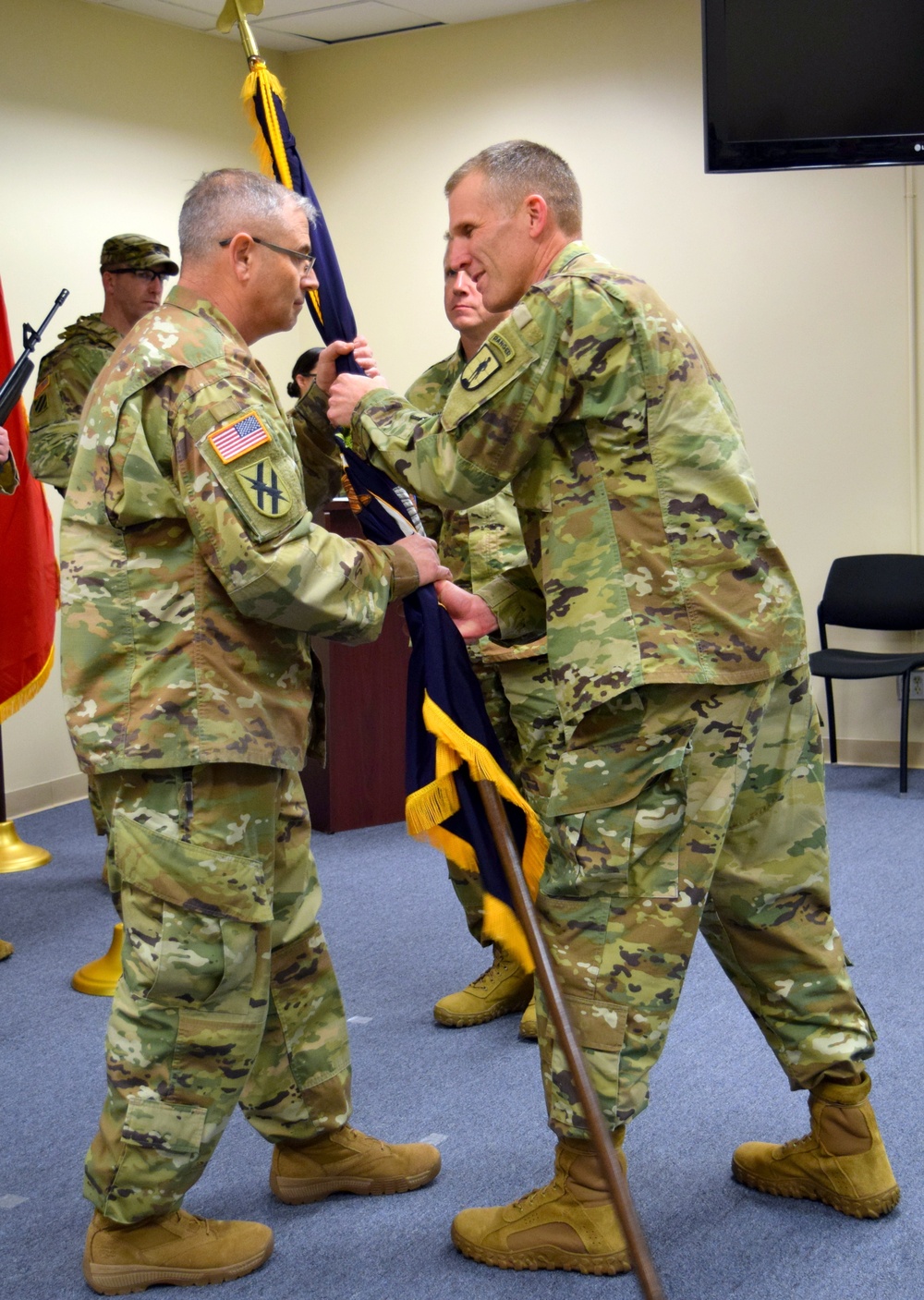 New CSM for 122nd RTI