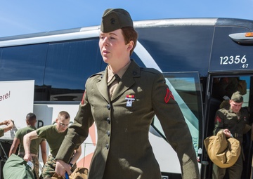 First female Marine students arrive at SOI-W