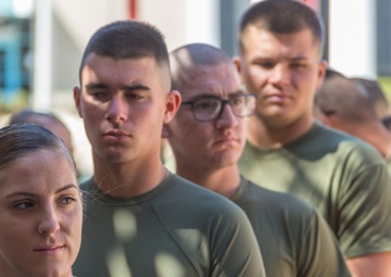 First female Marine students arrive at SOI-W