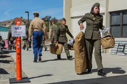 First female Marine students arrive at SOI-W