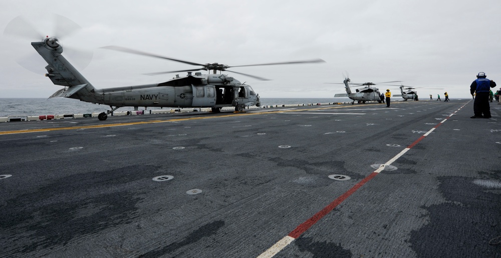 The Wasp Expeditionary Strike Group is conducting a regional patrol meant to strengthen regional alliances, provide rapid-response capability, and advance the Up-Gunned ESG concept.