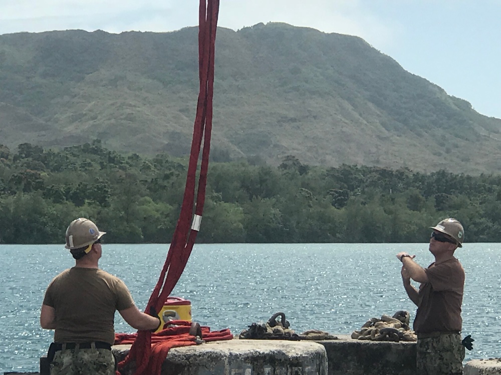 Naval Mobile Construction Battalion (NMCB) 11 Detachment Guam March 2nd 2018