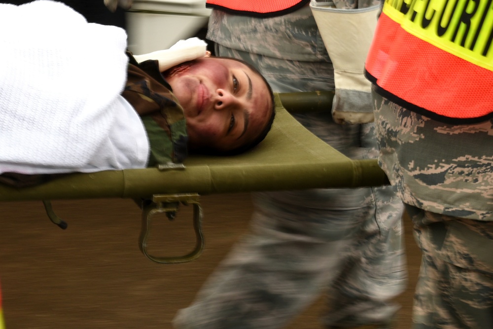 48th Med Group train in realistic exercise