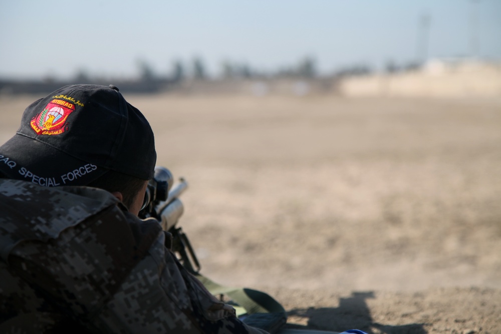 Iraqi sniper refit course