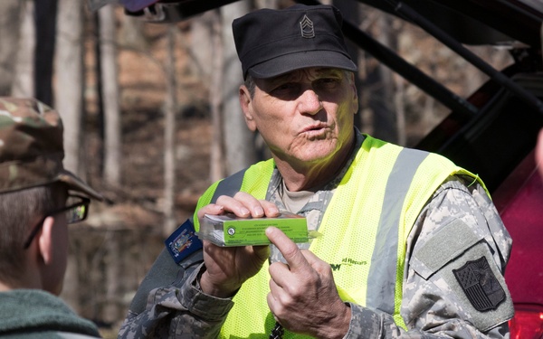 NY Military Force members conduct chainsaw training at Camp Smith