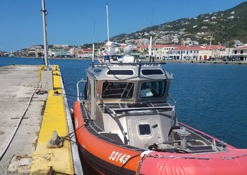 Coast Guard boat crew rescues stranded boater off Saint John, U.S. Virgin Islands