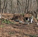 Cold-Weather Operations Course Class 18-05 students build improvised shelters at Fort McCoy