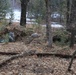 Cold-Weather Operations Course Class 18-05 students build improvised shelters at Fort McCoy