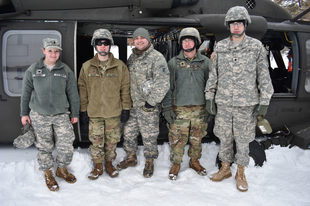 NY Army Guard aircrew team with Army Reserve for training