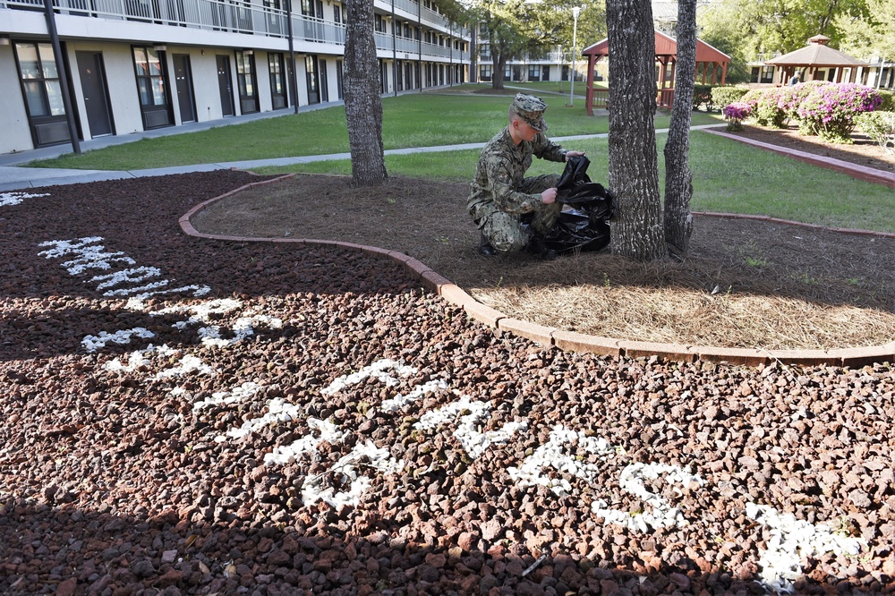 IWTC CS Sailors Take Personal Pride in Beautifying Barracks
