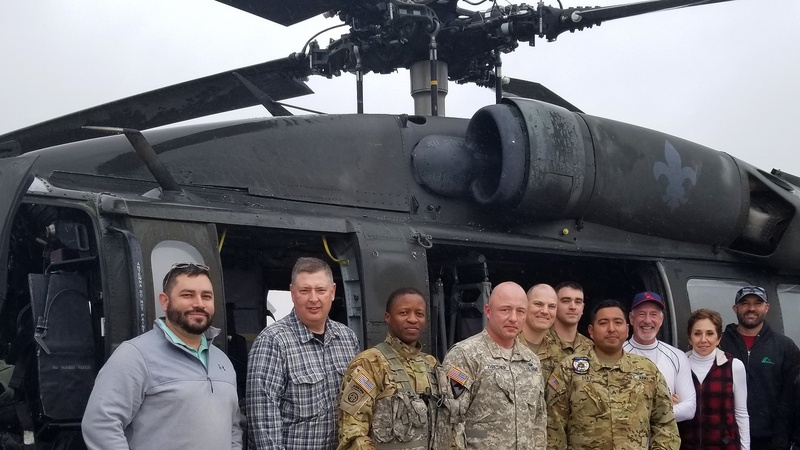 Civilian Employers Treated to Helicopter Ride and Facility Tour