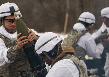 3rd Squadron, 71st Cavalry Regiment Mortar Live-Fire Exercise