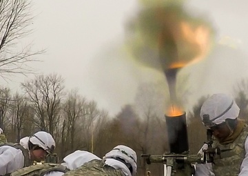 3rd Squadron, 71st Cavalry Regiment Mortar Live-Fire Exercise