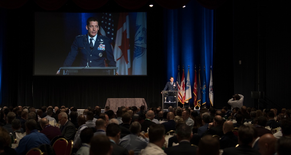 Maj. Gen. Robert Skinner Speaks at Rocky Mountain Cyberspace Symposium