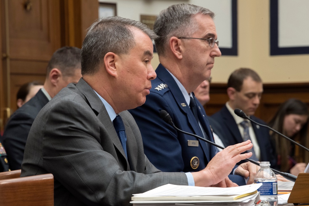 Rood, Hyten Testify to House Armed Services Committee