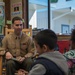 Marines celebrate RAA with children