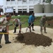 Naval Mobile Construction Battalion (NMCB) 11 Groundbreaking for Two Room Classroom in Chuuk, Federated States of Micronesia