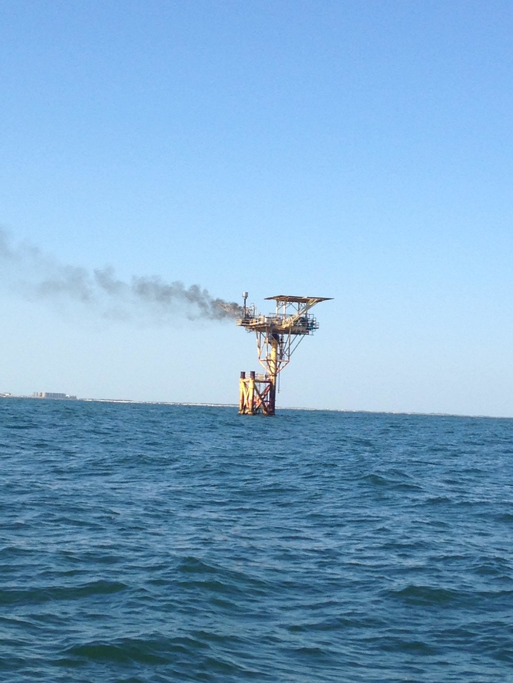 Coast Guard responds to platform fire near Corpus Christi, Texas