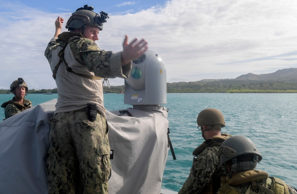 CRG-1 Mark VI Patrol Boats Conduct Towing and Anchor Drills