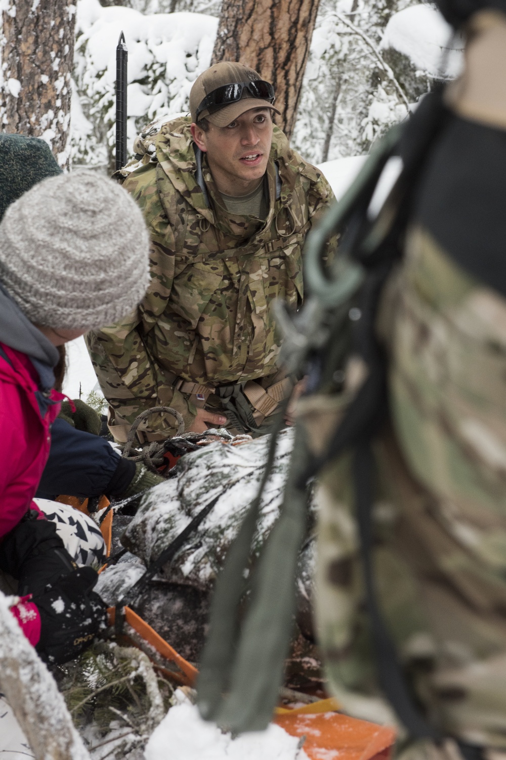 ASOS Airmen conduct state emergency response training with local civilians