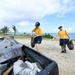 USS Mustin sailors clean up Chorito Beach during COMREL in Guam