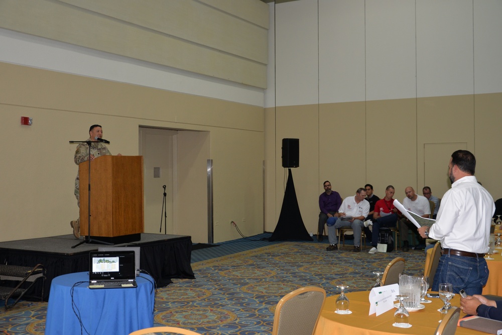 Lt. Col. Solorzano meets with mayors in Puerto Rico