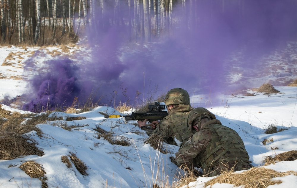 DVIDS Images British US Soldier Compete In Patrol Competition   1000w Q95 